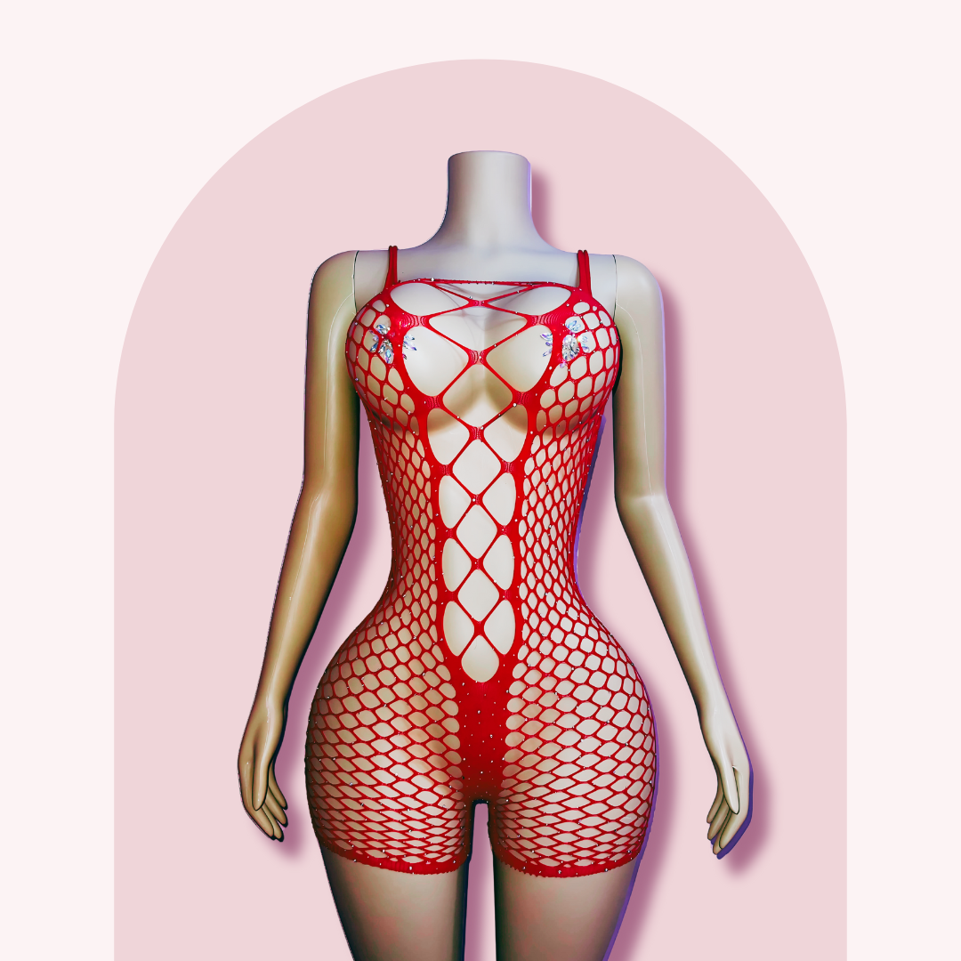 Scarlet Flame Playsuit