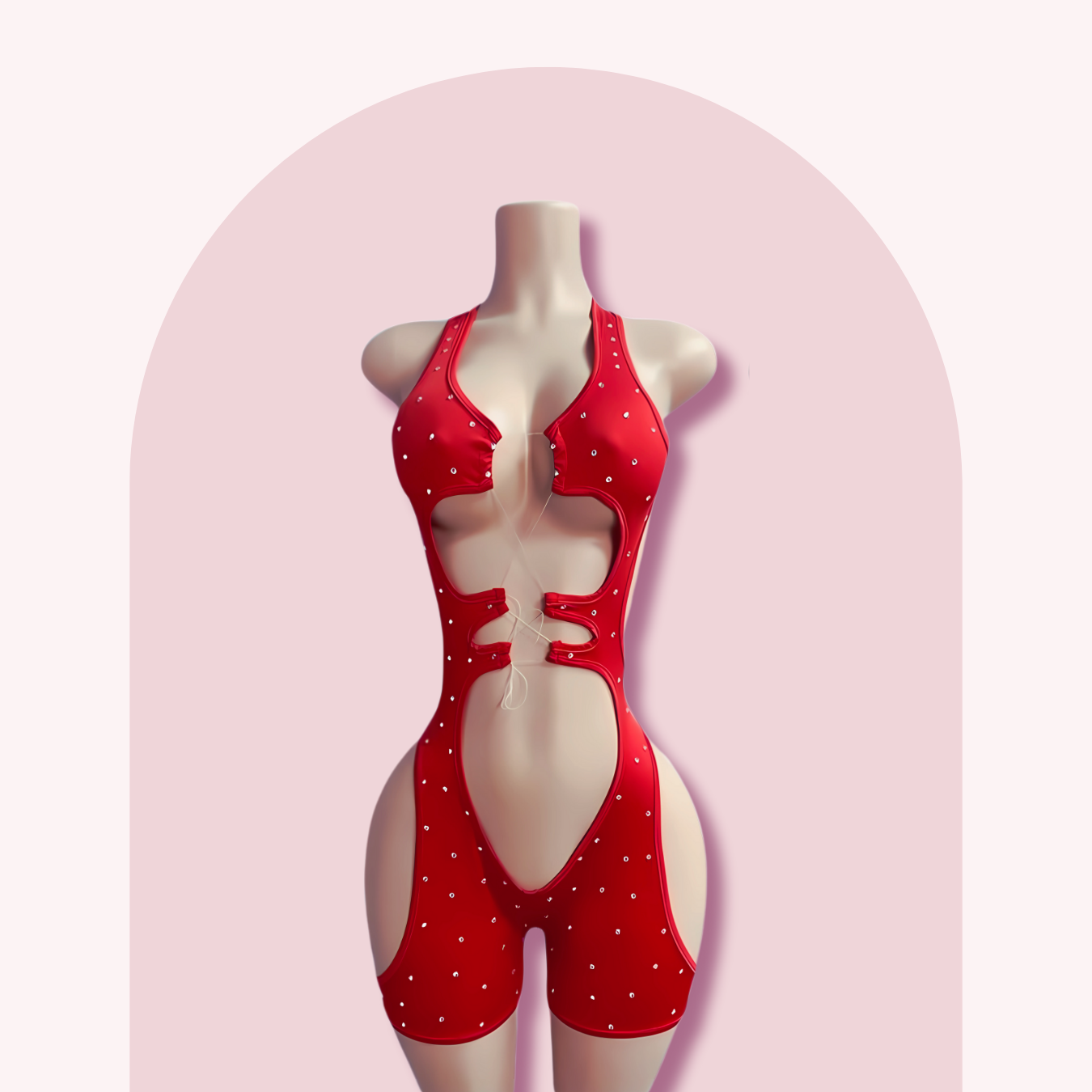 Scarlet Siren Playsuit