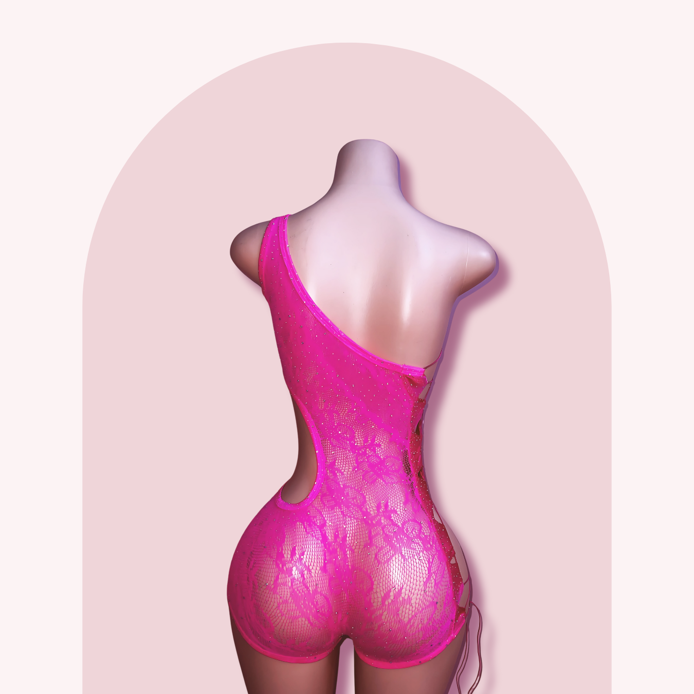 Fuchsia Fantasy Playsuit