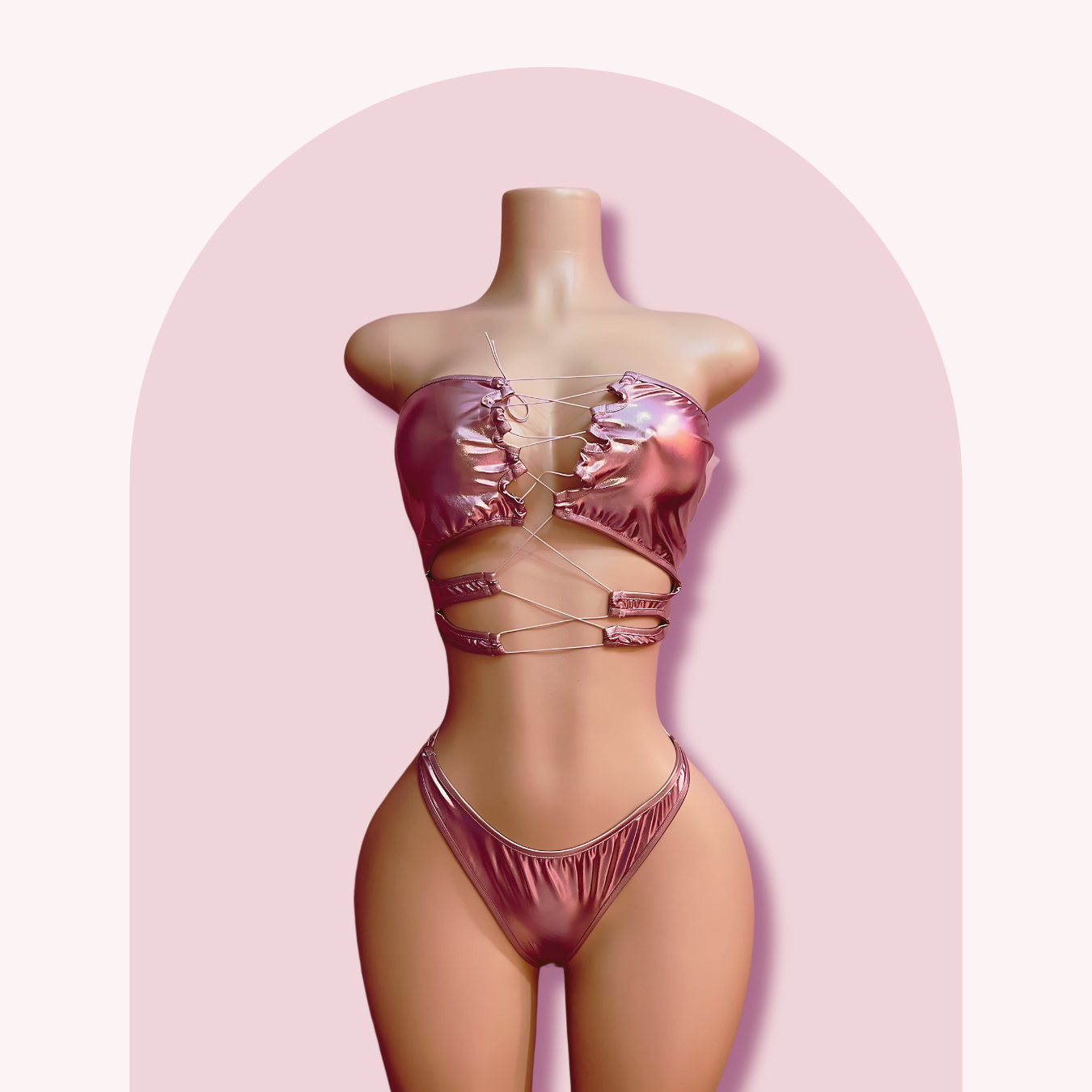 Metallic Rose Set
