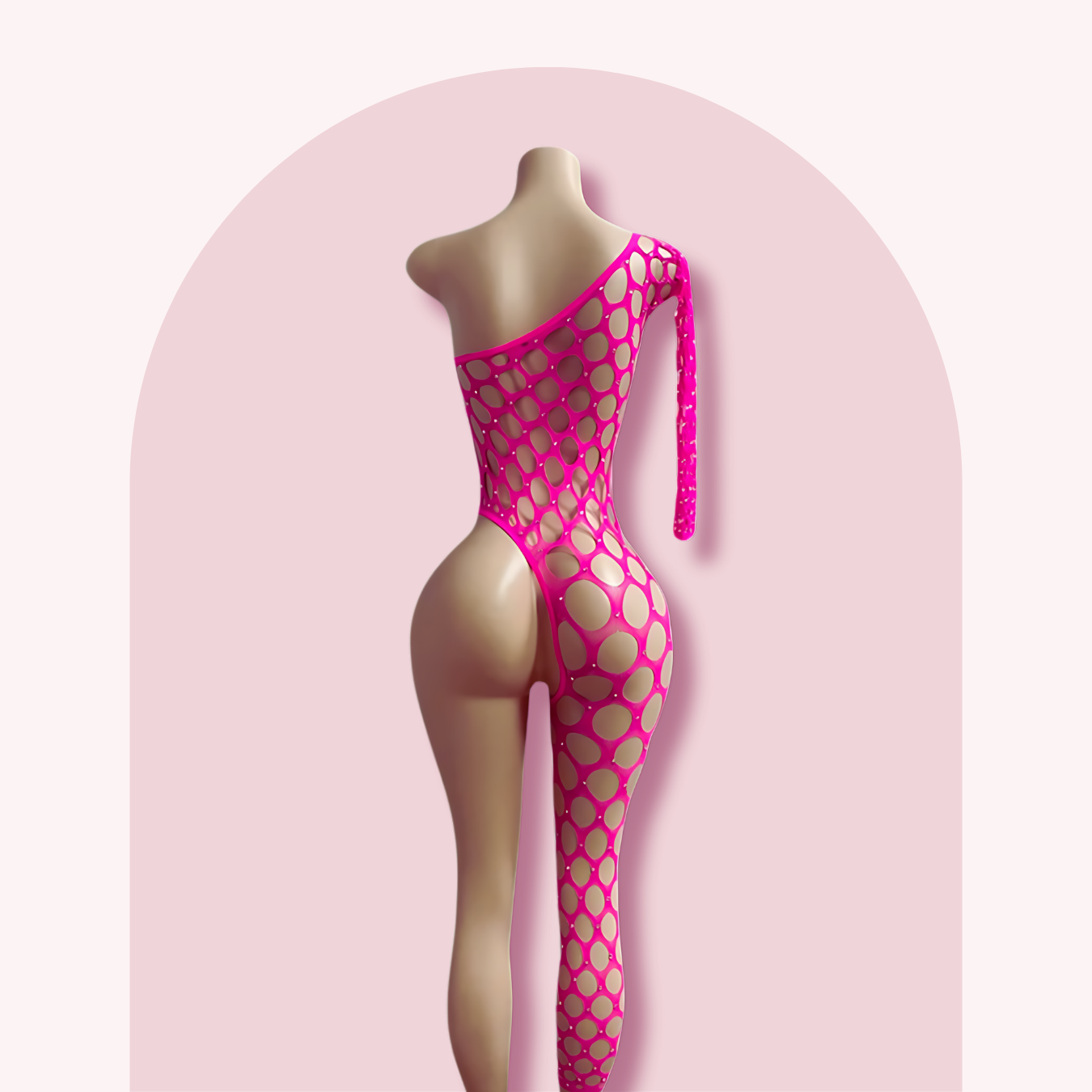 Pink Orbit Playsuit