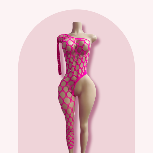 Pink Orbit Playsuit
