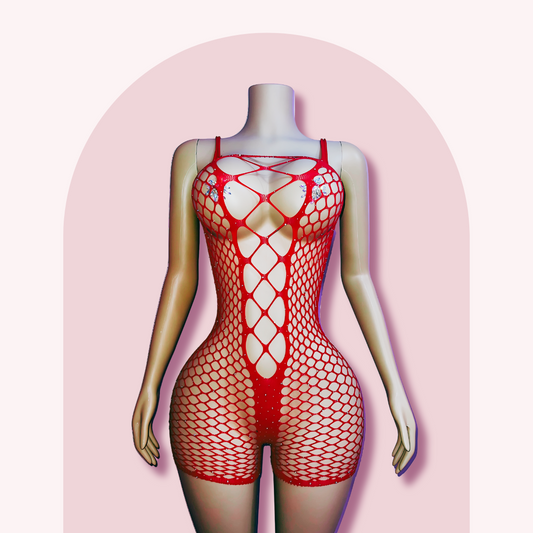 Scarlet Flame Playsuit