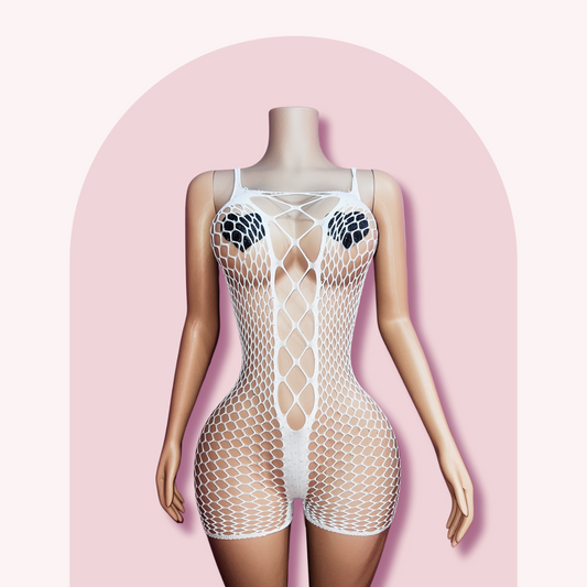Snowflake Peek-a-Boo Playsuit